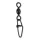 Iron Claw Crane Coastlock Swivel 2 Forgókapocs 8db