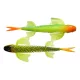 Bite On Fury Sour Apple 9cm 3,4gr Lebegő Plasztik Csali 5db