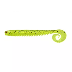 Bite On Rib Worm Green Rose 10cm 5gr Twister 5db