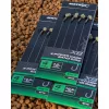 Matrix X8 X-Power Carp Band Rigs 12 10cm Füles, Szakáll Nélküli Monofil Előkötött Horog Csaligyűrűvel 8db