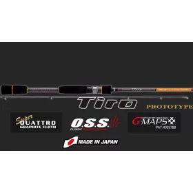  Graphiteleader Tiro Prototype GOTPS-842ML-T R-Fast 2,55m 4-24gr Lansetă de spinning din 2 bucăți