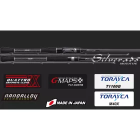   Graphiteleader Silverado Prototype 20GSILPC-792M Lansetă de Spinning Cast Fast 2,36m 5-20gr 2 Bucăți
