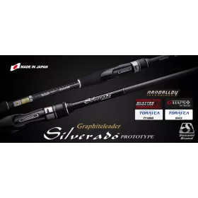   Graphiteleader Silverado Prototype 22GSILPS-832M Lansetă de Spinning Fast 2,52m 5-22gr 2 Bucăți