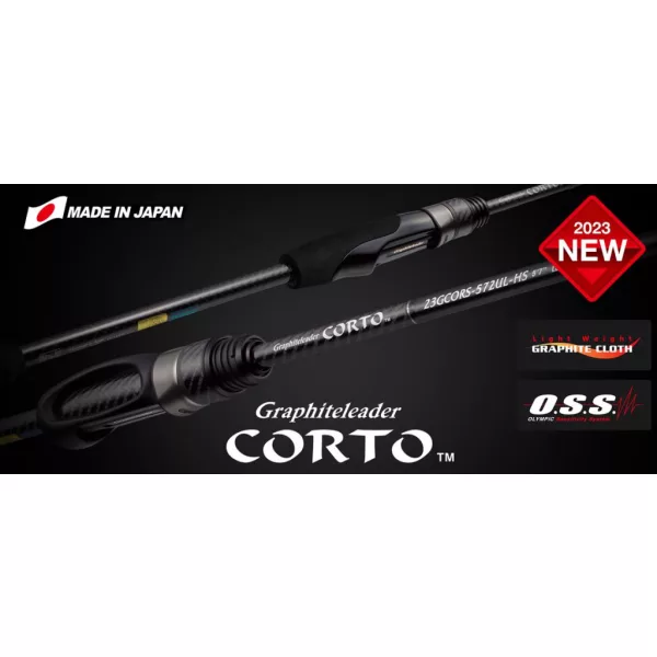 Graphiteleader Corto 23GCORS-572UL-HS 1,70m R-Fast 2,5gr Lansetă de Spinning din 2 Segmente