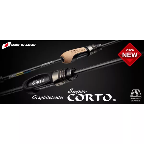 Graphiteleader Super Corto 24GCORSS-612L-HS+ Extra Fast 1,86m 5gr Lansetă de spinning din 2 bucăți