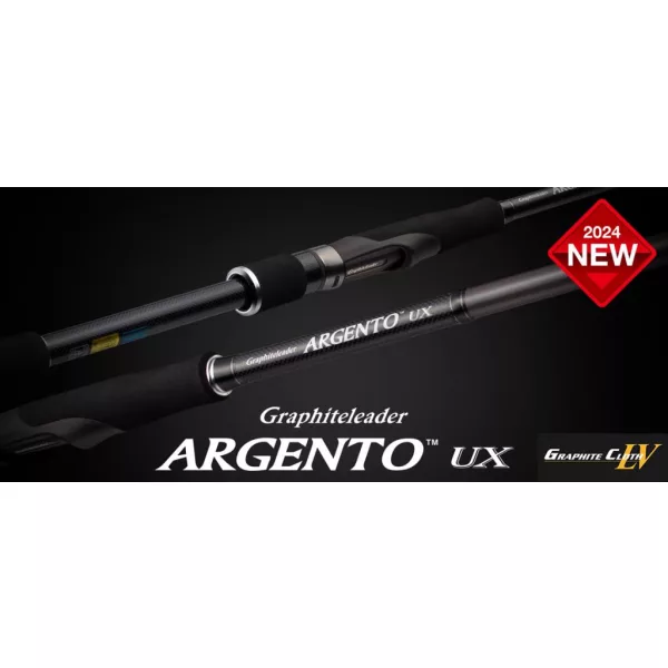 Graphiteleader Argento UX 24GARGUS-982M 2,95m Regular-Fast 7-40gr Lansetă de spinning din 2 piese