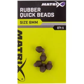   Matrix 6mm Mărgele de Cauciuc Quick Bead cu Conector Rapid 5buc
