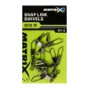 Matrix Snap Link Swivels Vârtej cu agrafă 12 10 buc