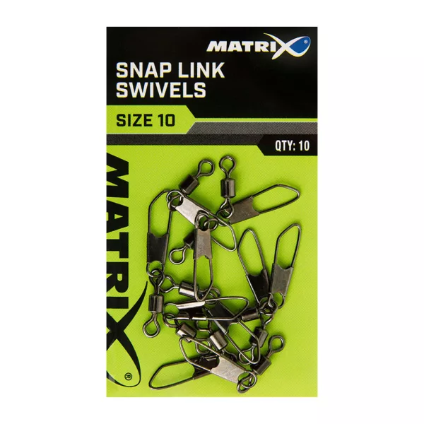 Matrix Snap Link Swivels Vârtej cu agrafă 12 10 buc