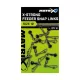 Matrix X-Strong Feeder Bead Snap Links 10 Agrafă vârtej 10 buc