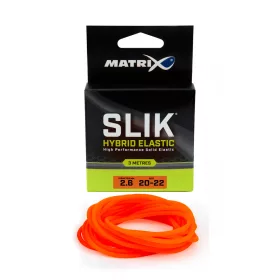   Matrix Matrix SLIK Elastic Mărimea 20 - 22 (2.6mm) Elastic portocaliu pentru lansetă
