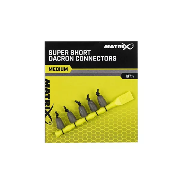 Matrix Super Short Dacron Conector M 5 buc