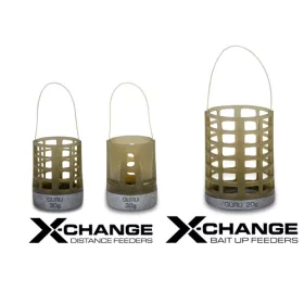   Guru X-Change Distance Feeder Solid coș lateral 20+30gr - Greutate interschimbabilă - Închis - S