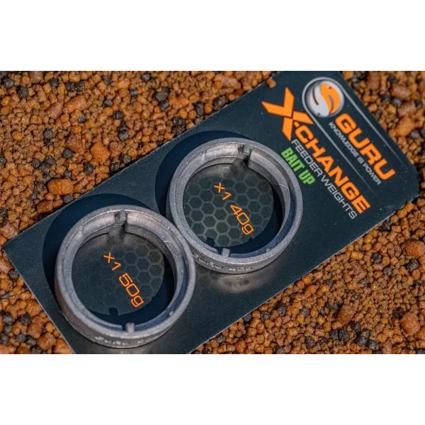 Guru X-Change Bait Up Feeder Heavy accesoriu coș lateral 40+50gr - Set de greutăți interschimbabile