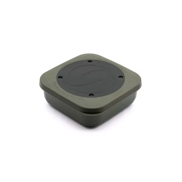Guru Bait Box Solid Lid Verde 1,2l Cutie de Nădit