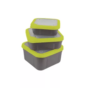 Matrix Bait Boxes Grey/Lime - Cutie pentru momeală 3.3pt