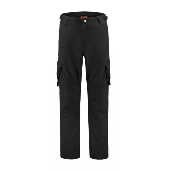 Guru Polar Match Kombats Pantaloni de drumeție negri din polar 3XL