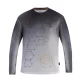 Guru Hexagon Sun Core UPF 50+ Tricou cu Mânecă Lungă cu Filtru UV S