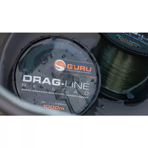 Guru Drag-Line 0,20mm 1000m Monofilament Fir Principal