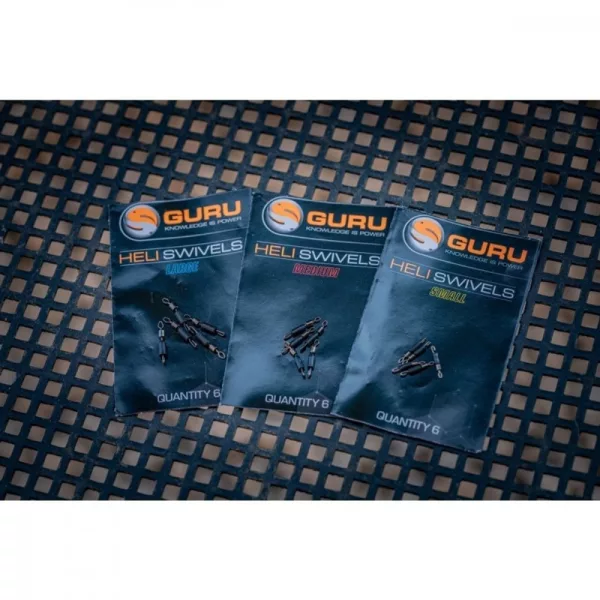 Guru Heli Swivel Small - vârtelnice cu agrafă rapidă - mărimea S