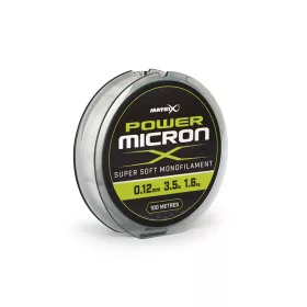 Matrix Power Micron X 0.12mm - 3.5lb 100m Fir monofil