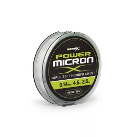 Matrix Power Micron X 0.14mm - 4.5lb 100m Fir monofil