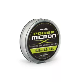 Matrix Power Micron X 0.18mm - 6.5lb 100m Fir monofil