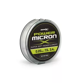 Matrix Power Micron X 0.20mm - 7.5lb 100m Fir monofil