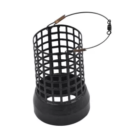   Garbolino Ring Distance Feeder Stamped Metal M 30g Coș lateral cu capăt deschis