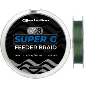   Garbolino Super G Feeder Braid 0,08mm 150m fir textil feeder / fir textil