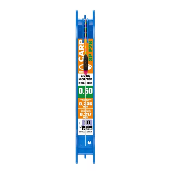 Garbolino Competition Pole Rigs SPP26 Montură Gata Făcută pentru Vargă 0,5gr