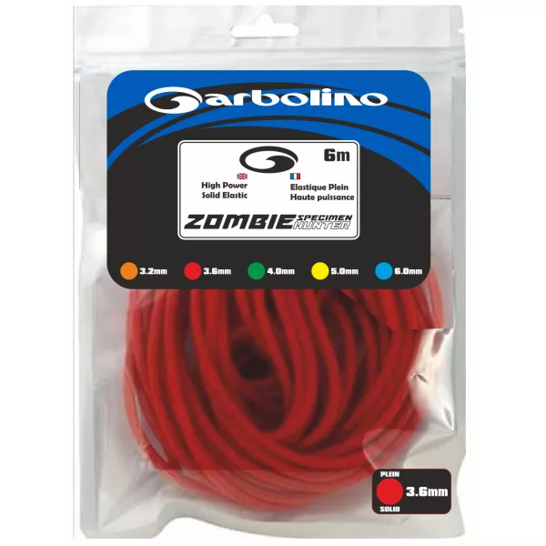 Garbolino Elastic Solid Zombie Max Elastic Plin pentru Vargă 3,6mm 6m