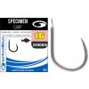 Garbolino Specimen Carp 2490BN 12 Plăcuțe, Cârlig de Crap Fără Barbă 12buc