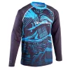 Garbolino 80s Tricou cu mânecă lungă respirabil cu protecție UV M