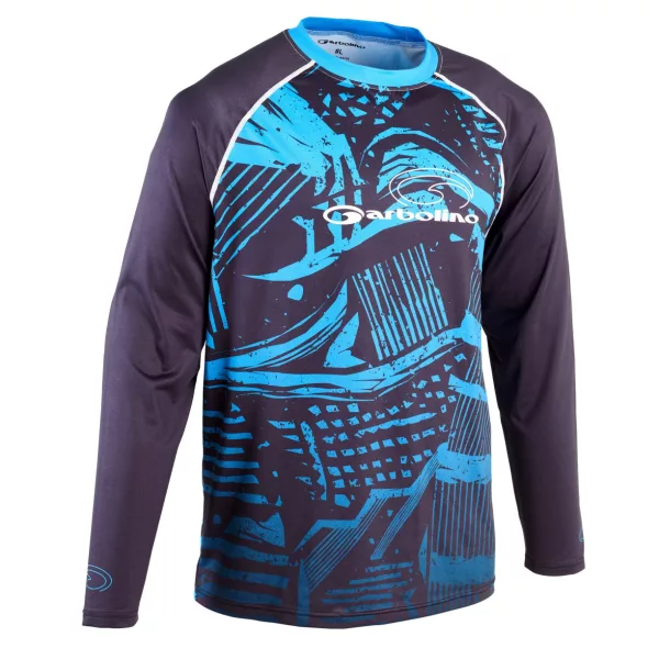 Garbolino 80s Tricou cu mânecă lungă respirabil cu protecție UV M