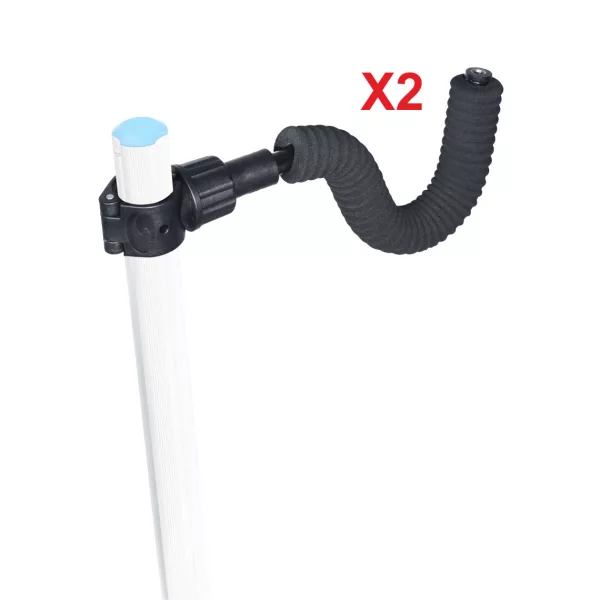 Garbolino Multigrip Open Compact Pole Supports Braț Suport Lansetă 2buc