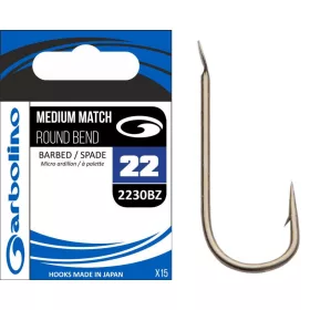 Garbolino 2230BZ 18 cârlig / MEDIUM MATCH / ROUND BEND