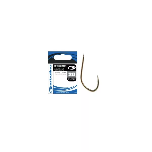 Garbolino 2320BZ cârlig 18 / MEDIUM MATCH / WIDE GAPE