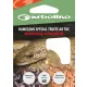 Garbolino Special Trout Hooks / Pyrenean Rig 14 Cârlige monofil, legate, cu barbă 10 buc.
