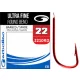 Garbolino SUPRA FINE RED ROUND BEND / 2210RD cârlig 16