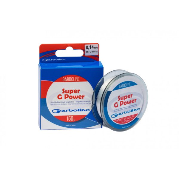 Garbolino Garboline Super G Power 0,136mm monofilament pentru forfac