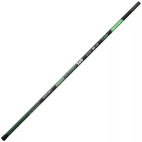 Garbolino Netsy Silver Power 340 Twin Scoop Handle 3 részes Rakós Rendszerű Merítőnyél 4,00m