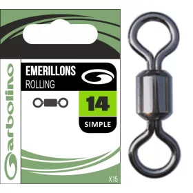   Garbolino - STREAMLINE MICRO EMERILLONS ROLLING SIMPLE - Vârtelnță - Vârtelnță pentru păstrăv