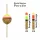 Garbolino - STREAMLINE TROUT FLOAT X20 - PIERCED NISSA BALL - Plute - Plută pentru păstrăv