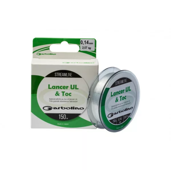 Garbolino - STREAMLINE UL-MONO INVISIBLE - Fir principal - Fir monofil - Fir pentru păstrăv