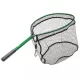 Garbolino - RAQUETTE FIXED HANDLE/RACQUET + MAGNET - Coadă de minciog cu plasă - Minciog pentru spinning - Plasă de minciog pentru păstrăv