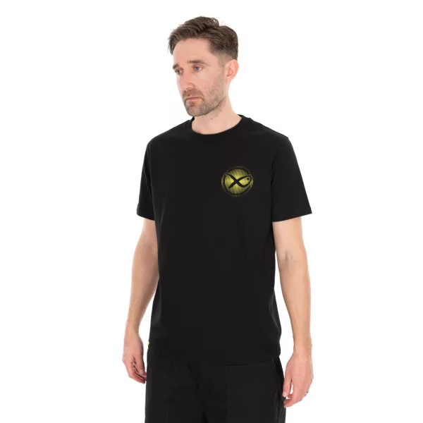 Matrix Large Fade Logo Fekete-Lime Póló M