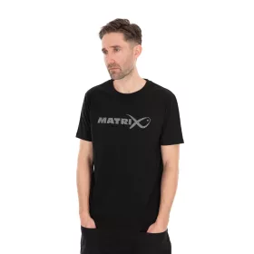 Matrix Large Fade Logo Fekete-Szürke Póló L