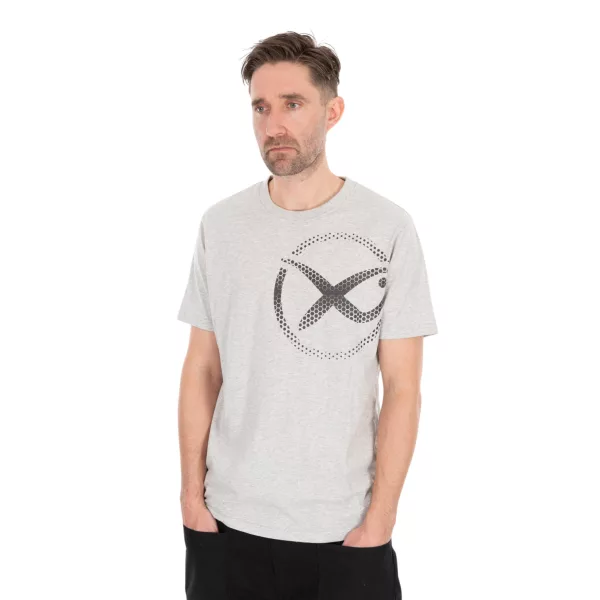 Matrix Large Mesh Logo Szürke Póló XL