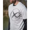 Matrix Large Mesh Logo Szürke Póló 2XL